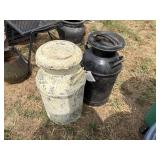 (2) Milk Cans