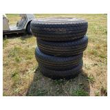 (4) New ST205/75 R15 Tires