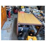 5' x 3' Rolling Shop Table