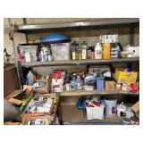 Shelf & Contents. Cleaning, Paint, Dï¿½cor etc