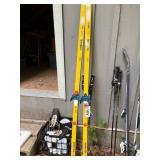 Epoke 900 Fiberglass Skis & Rossignol Sticks