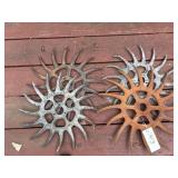 Cast Iron Rotary Hoe Wheels