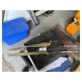 South Bend & Genuine Tonkin Cane Fishing Poles