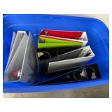 Tote of 3-Ring Binders