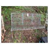 Vintage Metal Outdoor Bench