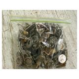 Bag of Misc Jewelry, Coins & other