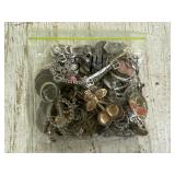 Bag of Misc Jewelry, Coins & other