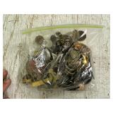 Bag of Misc Jewelry, Coins & other