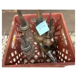 Misc Oil Bottles w/Spouts