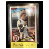 Topps John Elway Rookie Card