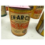 En-Ar-Co Motor Oil Can