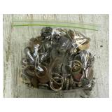 Bag of Misc Jewelry, Coins & other