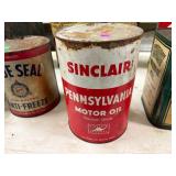 Sinclair Pennsylvania Motor Oil Can