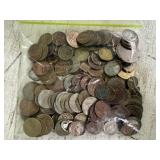 Unsearched bags of misc coins