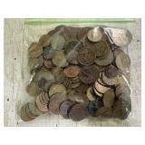 Unsearched bags of misc coins