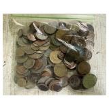 Unsearched bags of misc coins