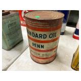 Standard Oil Penn Motor Oil Can