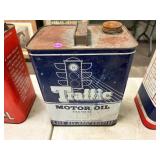 Traffic Motor Oil Can