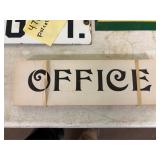 25ct 'Office' Card Stock