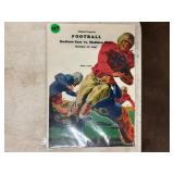 1947 Madison East vs Madison West Game Program