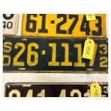 SD - 32 License Plate