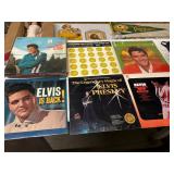 Large lot of Elvis Records