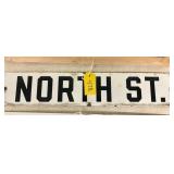 North St Street Sign