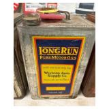 Long Run Motor Oil 5gal Can
