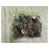 Bag of Misc Jewelry, Coins & other