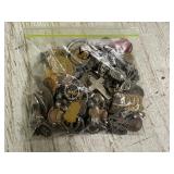 Bag of Misc Jewelry, Coins & other
