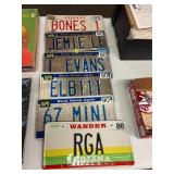 Misc Indiana License Plates