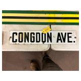 Congdon Ave Sign