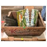 Koesters Wood Crate w/Trains