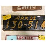 ARK 32 License Plate