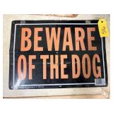 Beware of the Dog Sign