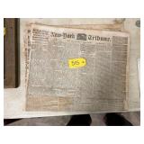 New York Tribune Newspaper