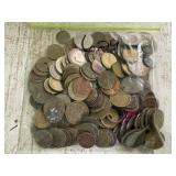 Unsearched bags of misc coins