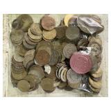 Unsearched bags of misc coins