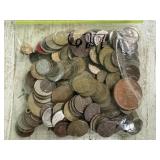 Unsearched bags of misc coins