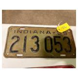 Indiana 1935 License Plate