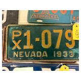 (2) Nevada License plates