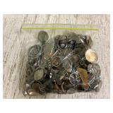 Bag of Misc Jewelry, Coins & other