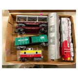 Santa Fe & other Train Cars