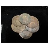 Greece Coin & Queen Victoria Pennies