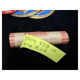 1909 'VDB' Penny roll