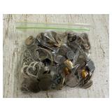 Bag of Misc Jewelry, Coins & other