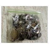 Bag of Misc Jewelry, Coins & other