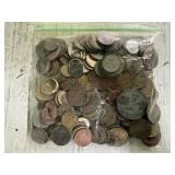 Unsearched bags of misc coins