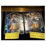 (2) Jordan Love Prizm Refractor Rookie Cards
