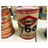 Diamond 760 Motor Oil Can